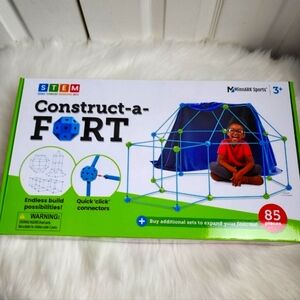 NIB Construct-a-Fort Buildable Children's Playset 85 Pieces MinnARK brand new